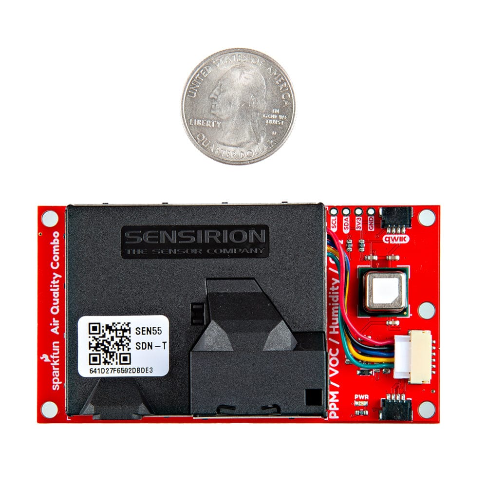 SparkFun Indoor Air Quality Combo Sensor - SCD41, SEN55 (Qwiic)