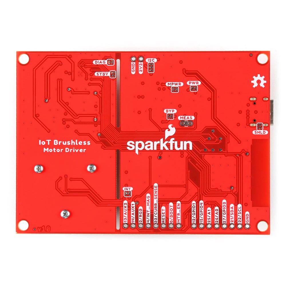SparkFun IoT Brushless Motor Driver (ESP32 WROOM, TMC6300) - The Pi Hut