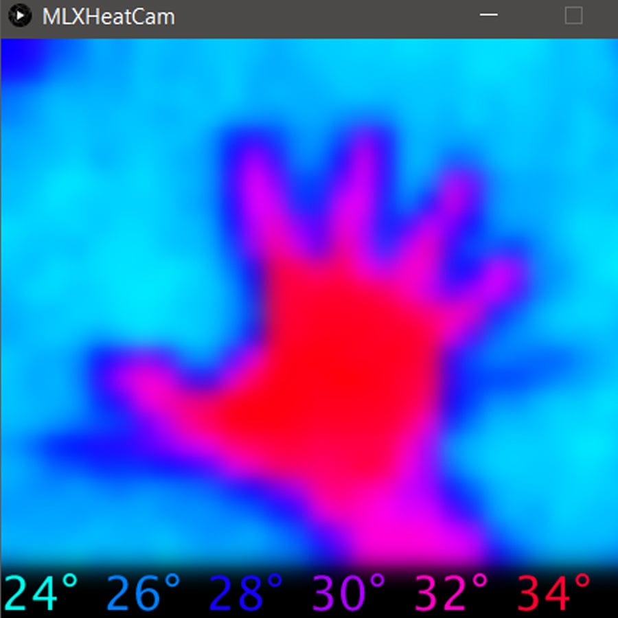 SparkFun IR Array Breakout - 110 Degree FOV, MLX90640 (Qwiic) by Sparkfun - The Pi Hut