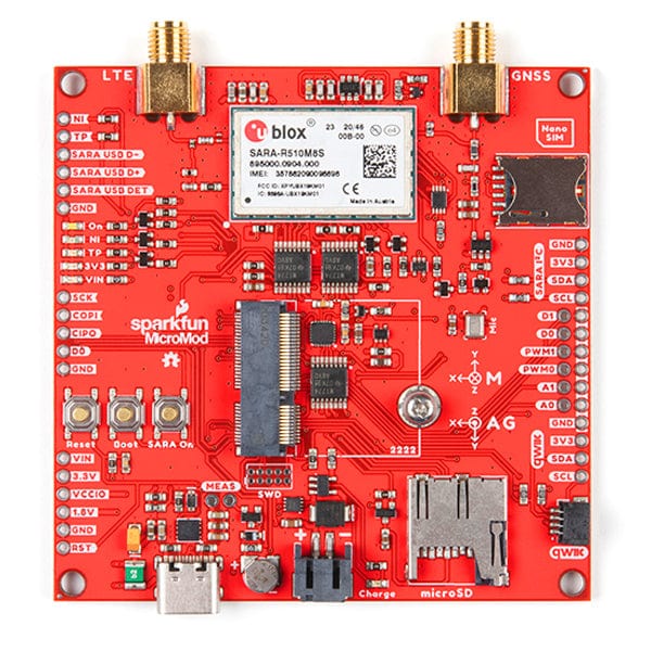 SparkFun MicroMod Asset Tracker Carrier Board - The Pi Hut