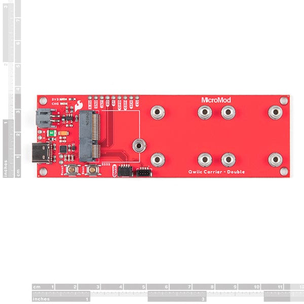 SparkFun MicroMod Qwiic Carrier Board - Double - The Pi Hut