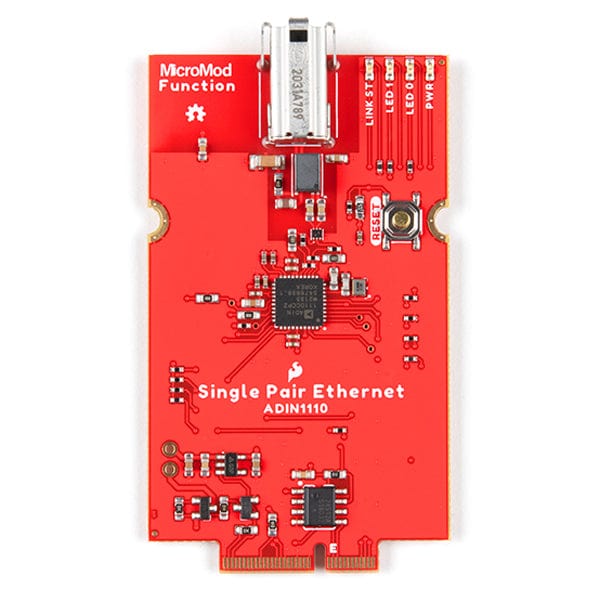 SparkFun MicroMod Single Pair Ethernet Function Board - ADIN1110 - The Pi Hut