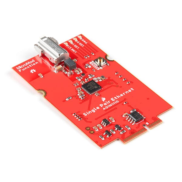 SparkFun MicroMod Single Pair Ethernet Function Board - ADIN1110 - The Pi Hut