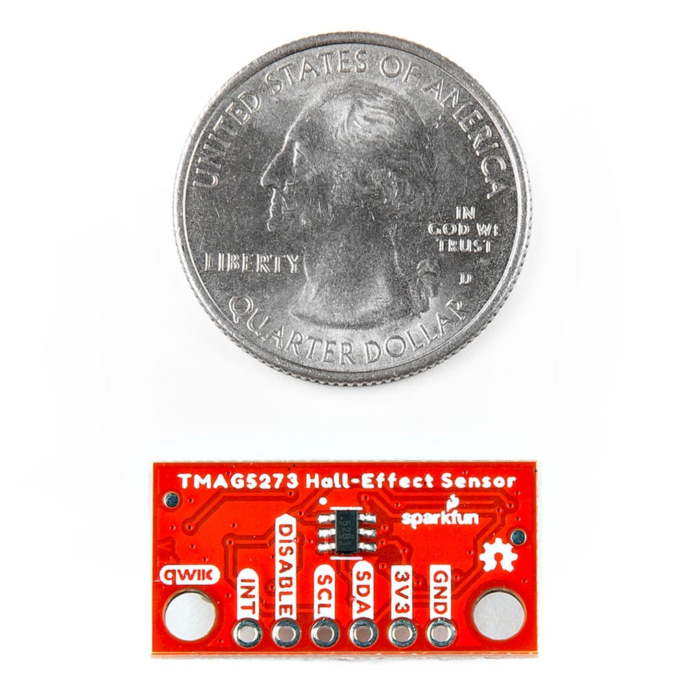 SparkFun Mini Linear 3D Hall-Effect Sensor - TMAG5273 (Qwiic)