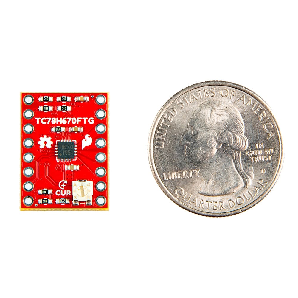 SparkFun Mini Stepper Motor Driver - TC78H670FTG