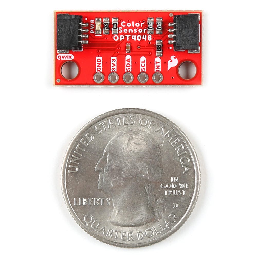 SparkFun Mini Tristimulus Color Sensor - OPT4048DTSR (Qwiic) - The Pi Hut