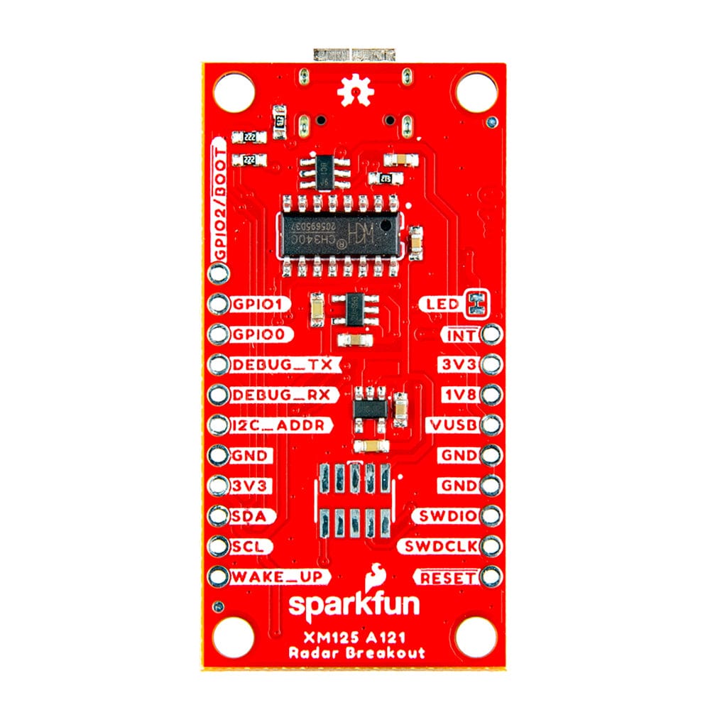 SparkFun Pulsed Coherent Radar Sensor - Acconeer XM125 (Qwiic) - The Pi Hut