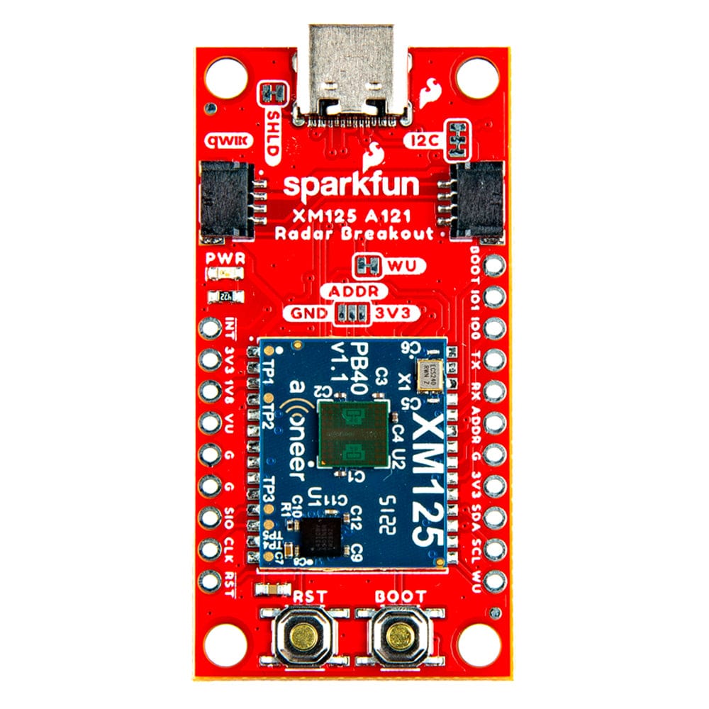 SparkFun Pulsed Coherent Radar Sensor - Acconeer XM125 (Qwiic) - The Pi Hut