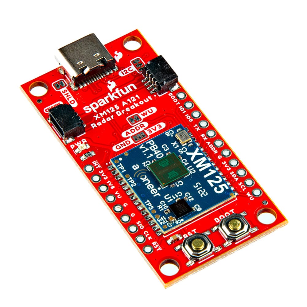 Radar Sensor Raspberry Pi SparkFun Pulsed Coherent Radar Sensor - Acconeer XM125 (Qwiic) - The Pi Hut