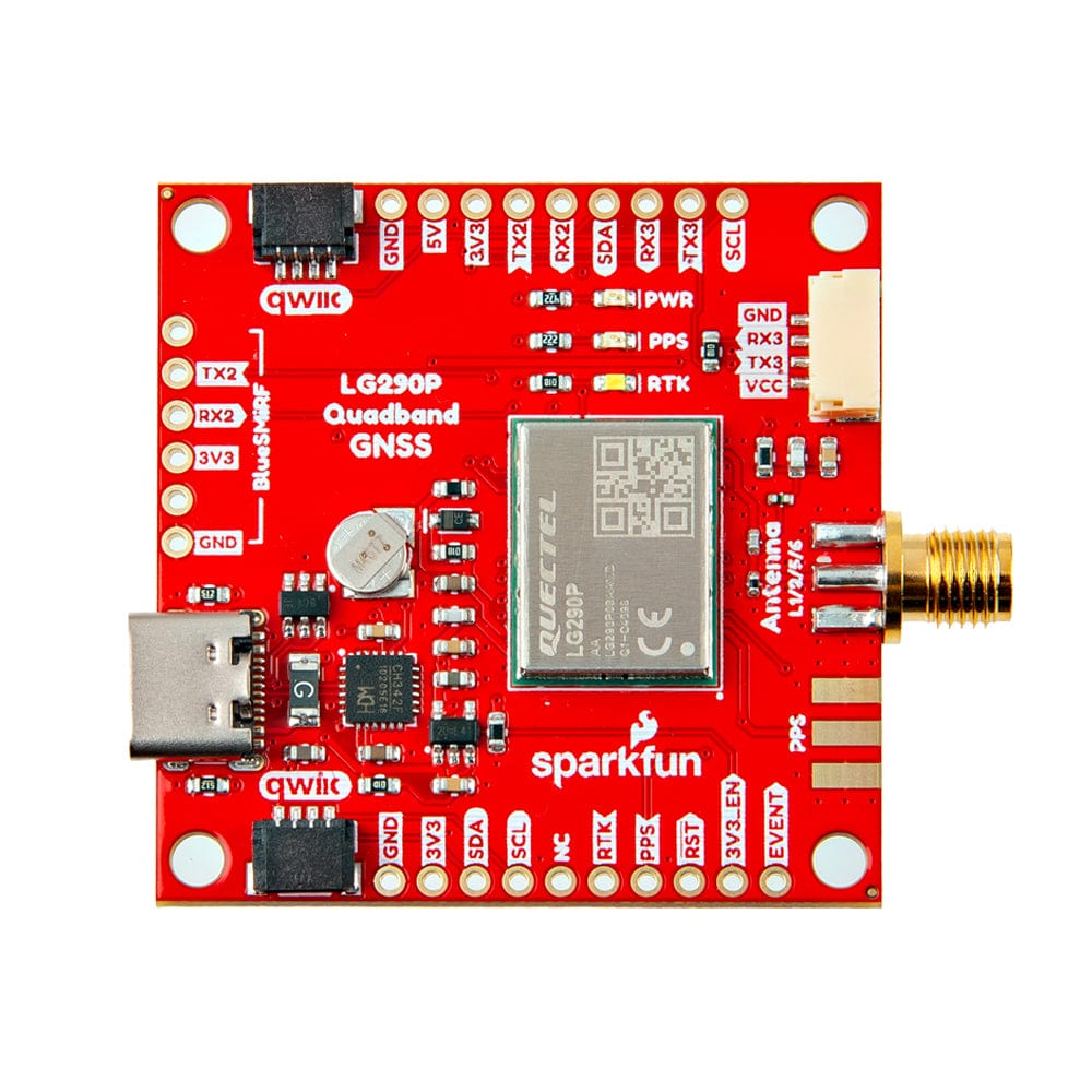 SparkFun Quadband GNSS RTK Breakout - LG290P (Qwiic)