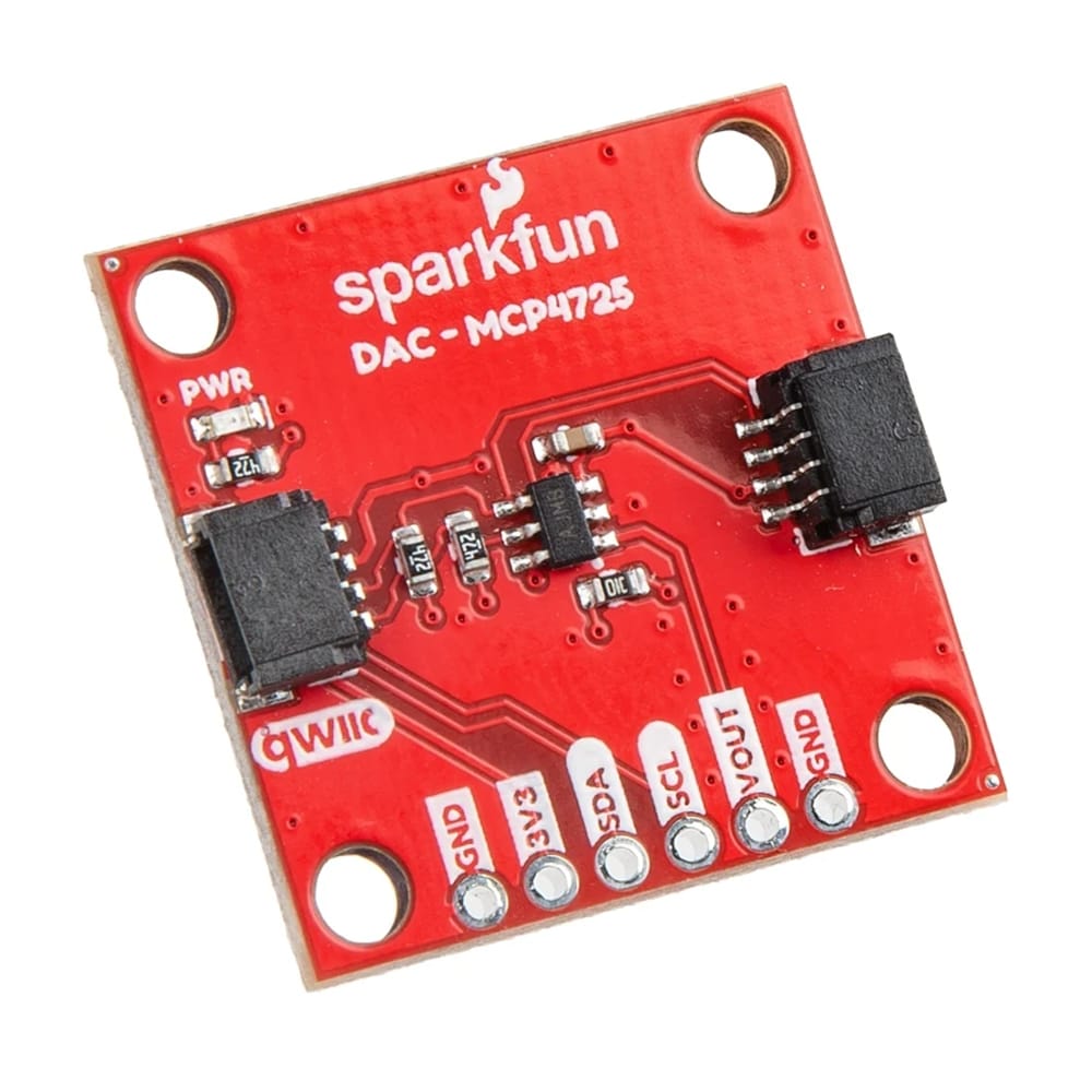SparkFun Qwiic 12 Bit DAC Breakout - MCP4725 by Sparkfun - The Pi Hut