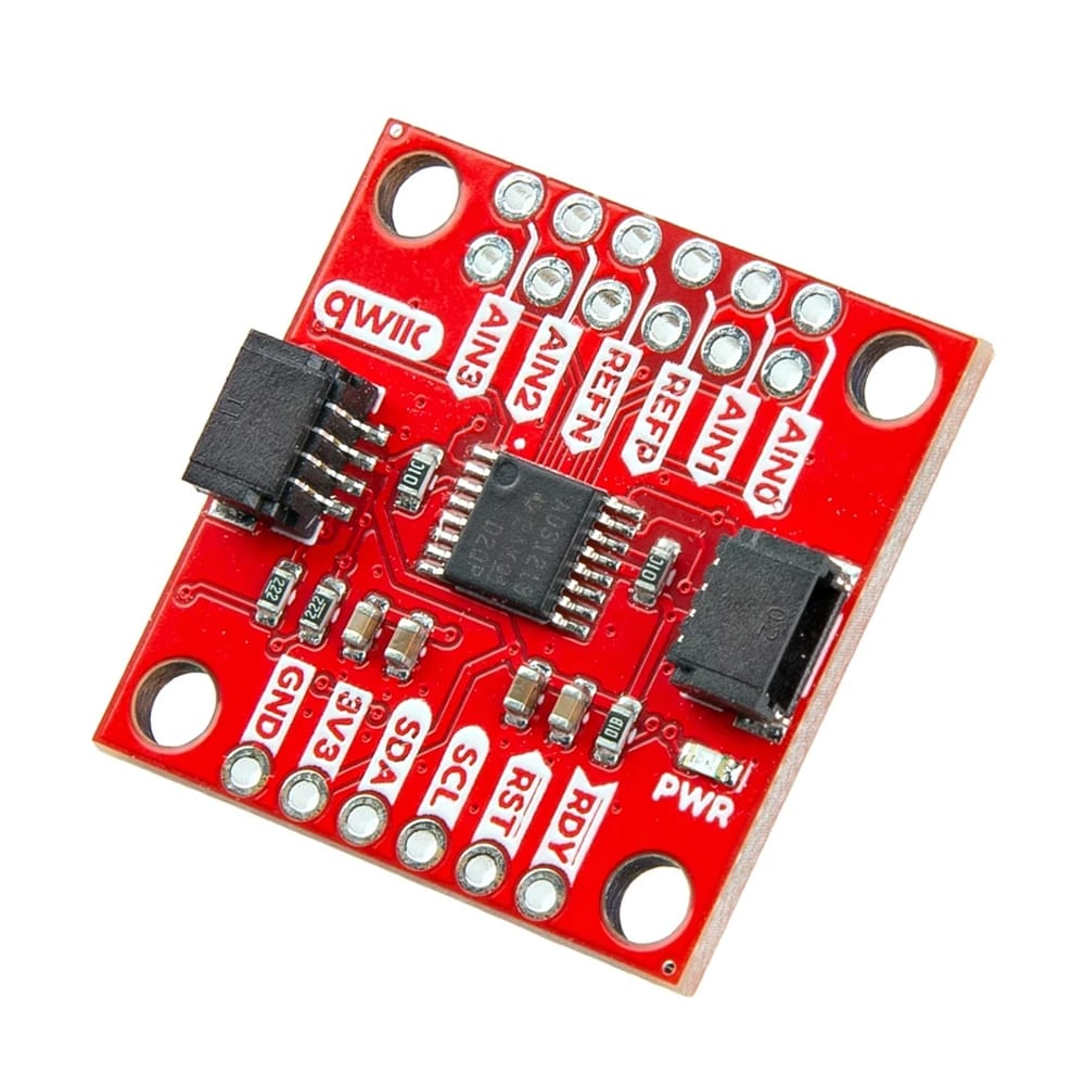 SparkFun Qwiic 24 Bit ADC - 4 Channel (ADS1219) by Sparkfun - The Pi Hut