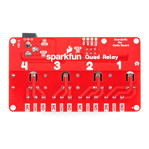 SparkFun Qwiic Quad Relay - The Pi Hut