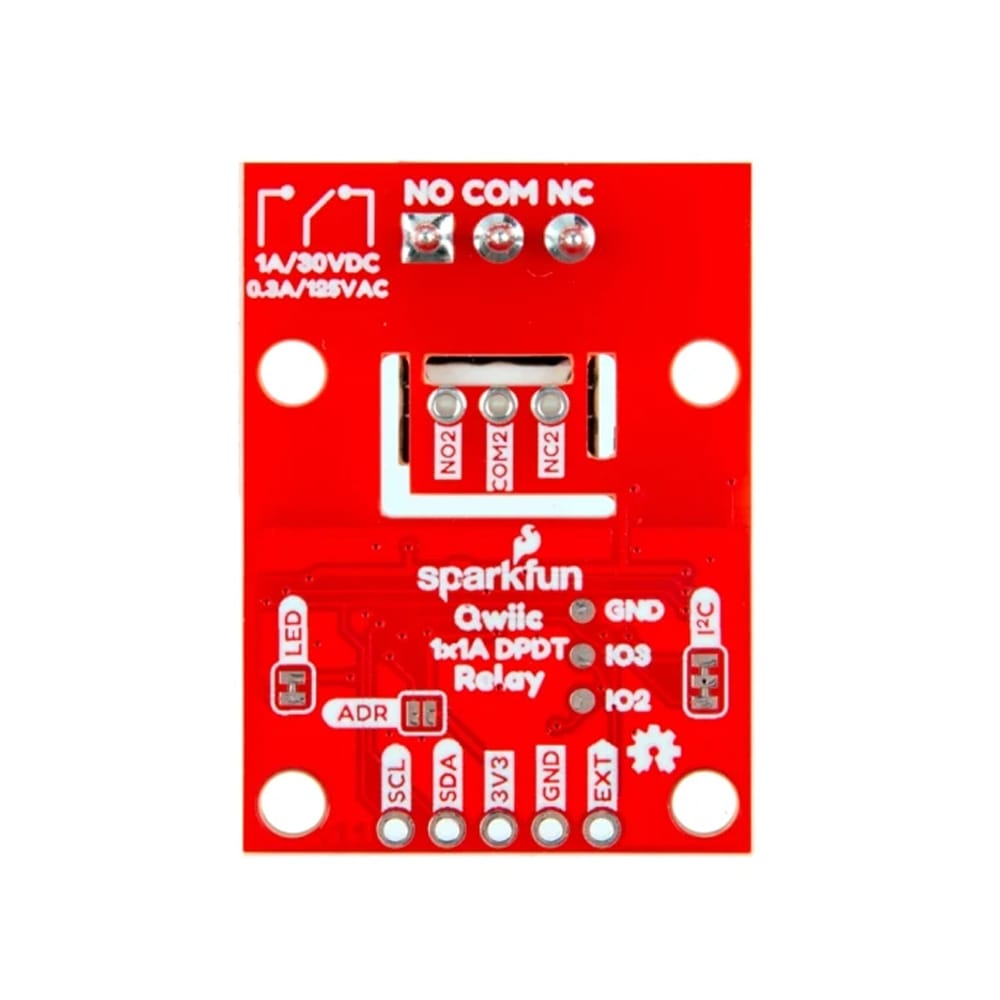 SparkFun Qwiic Relay - 1x1A DPDT by Sparkfun - The Pi Hut