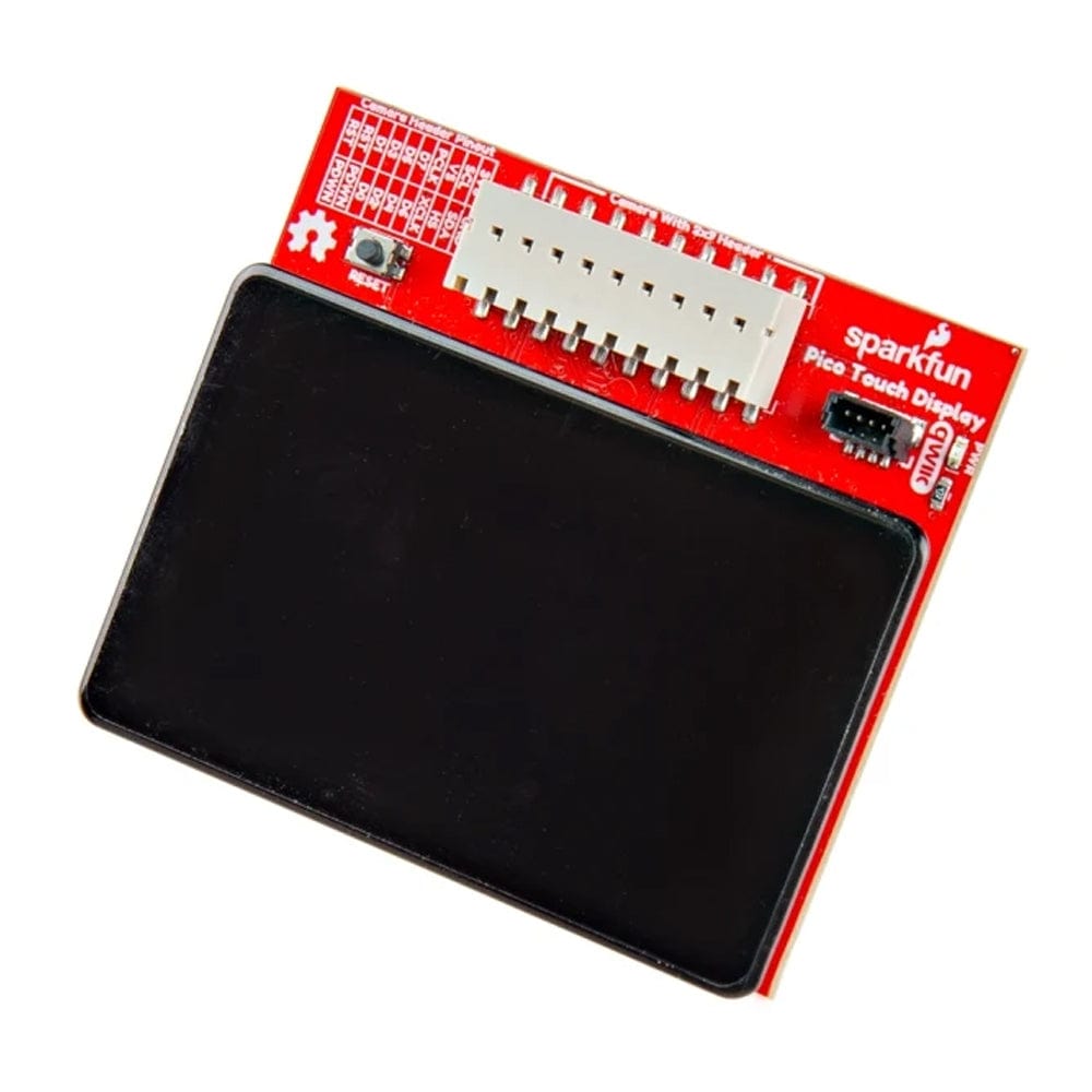 SparkFun Red Vision Touch Display for Pico by Sparkfun - The Pi Hut