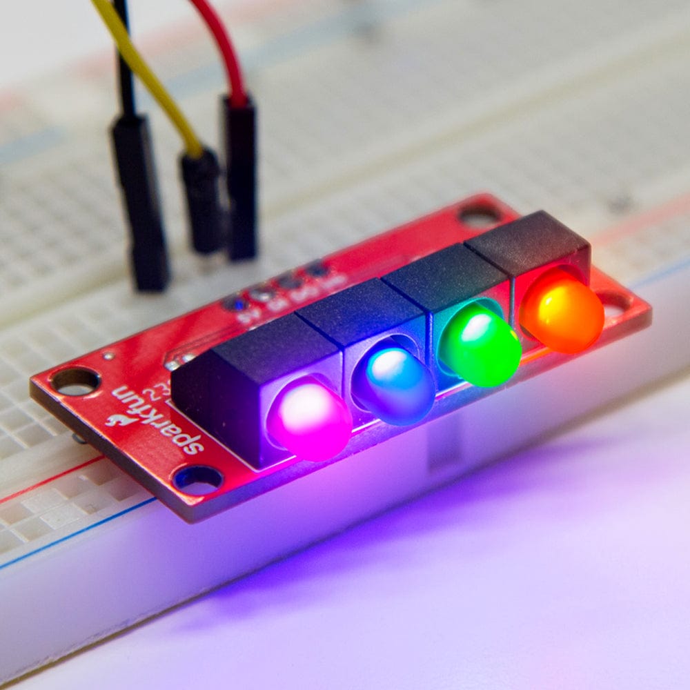 SparkFun RGB Addressable CBI LED 5mm - Right Angle - The Pi Hut