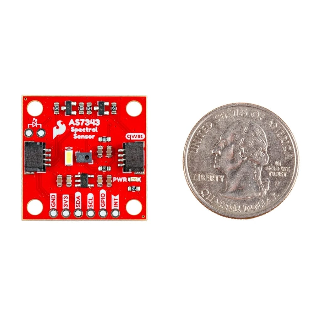 SparkFun Spectral Sensor - AS7343 (Qwiic) by Sparkfun - The Pi Hut