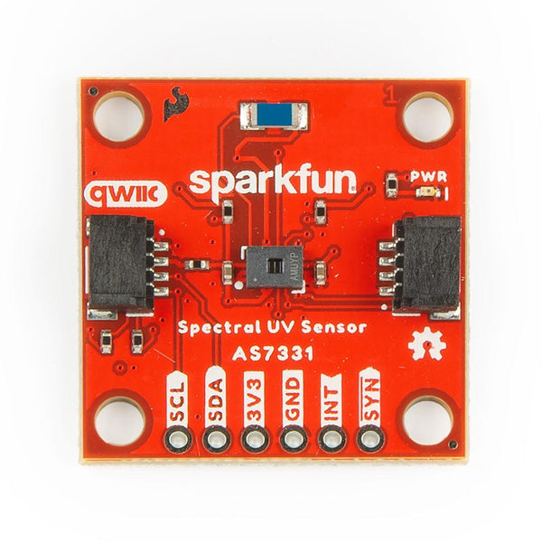 SparkFun Mini Spectral UV Sensor - AS7331 (Qwiic) Mini-Sized Breakout