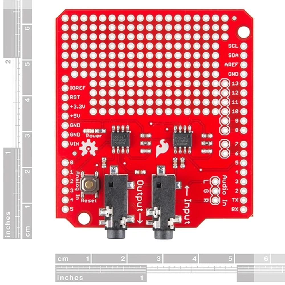 SparkFun Spectrum Shield by Sparkfun - The Pi Hut