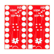 SparkFun SSOP to DIP Adapter - 16-Pin - The Pi Hut