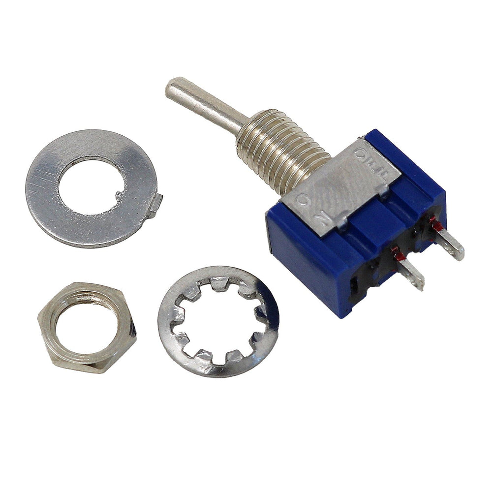 SPST ON-OFF Latching Miniature Toggle Switch - The Pi Hut