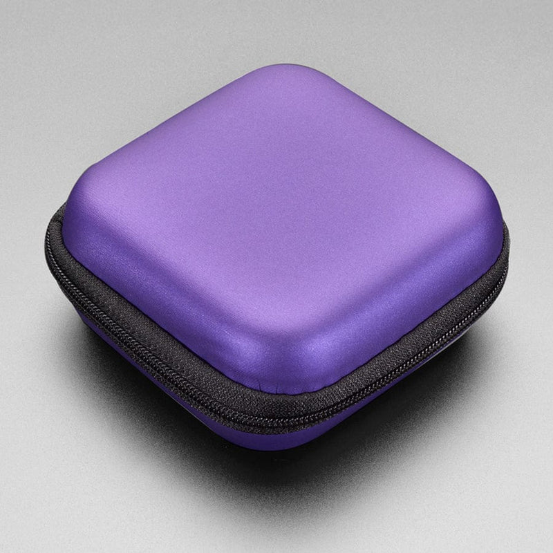 Square Maker-Friendly Zipper Case - Purple