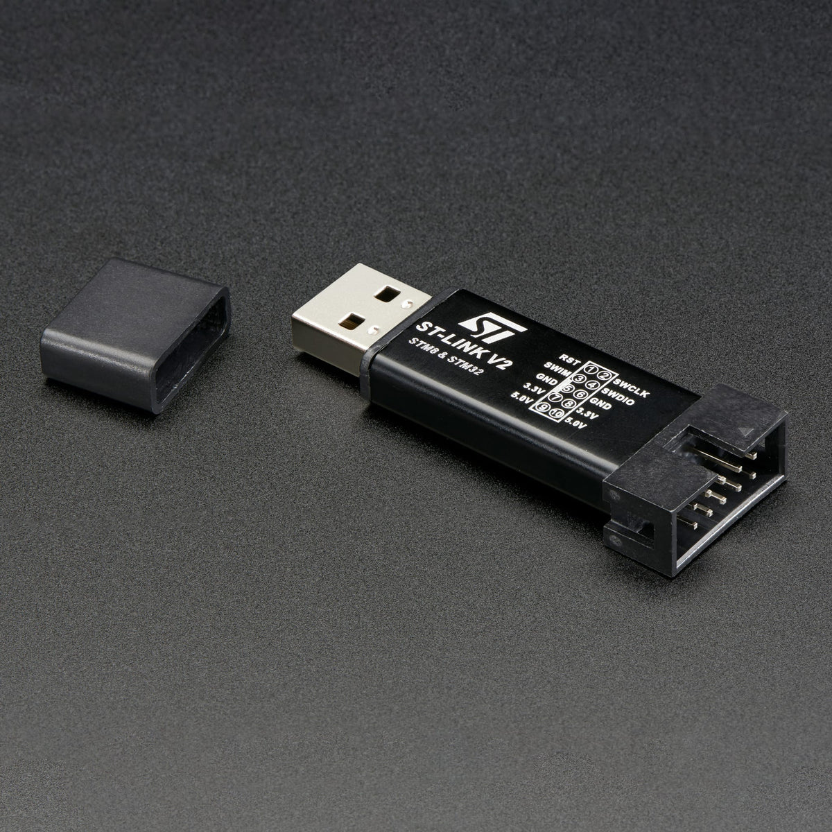 ST-Link STM8/STM32 v2 Compatible Programmer & Emulator by Adafruit - The Pi Hut