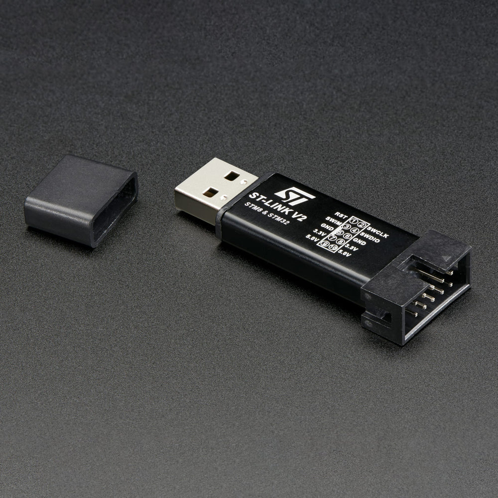 ST-Link STM8/STM32 v2 Compatible Programmer & Emulator by Adafruit - The Pi Hut