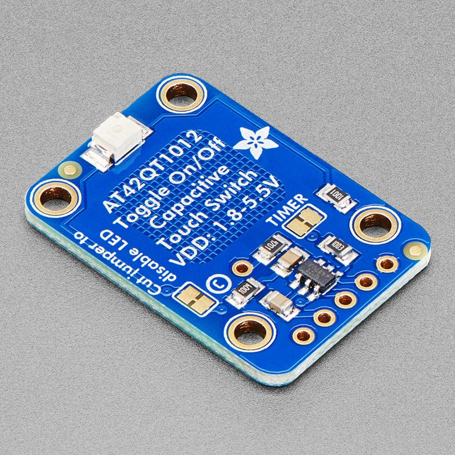 Standalone Toggle Capacitive Touch Sensor Breakout (AT42QT1012) - The Pi Hut