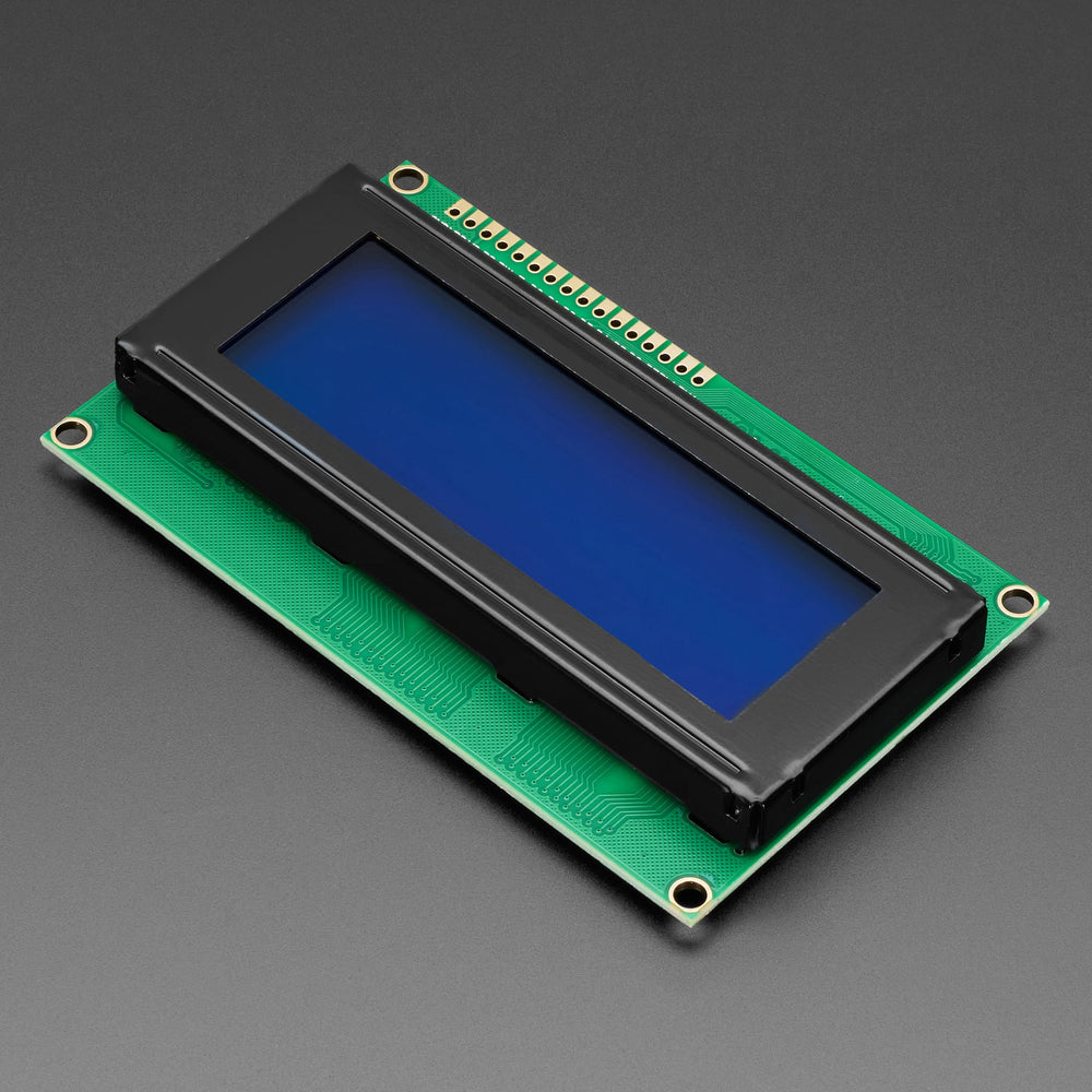 Standard LCD 20x4 + extras (white on blue) by Adafruit - The Pi Hut