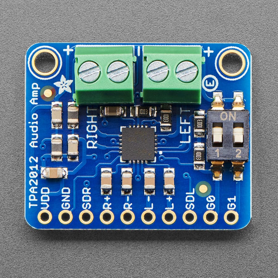 Stereo 2.1W Class D Audio Amplifier - TPA2012 - The Pi Hut