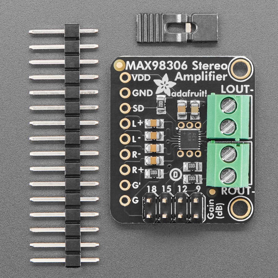 Stereo 3.7W Class D Audio Amplifier - MAX98306