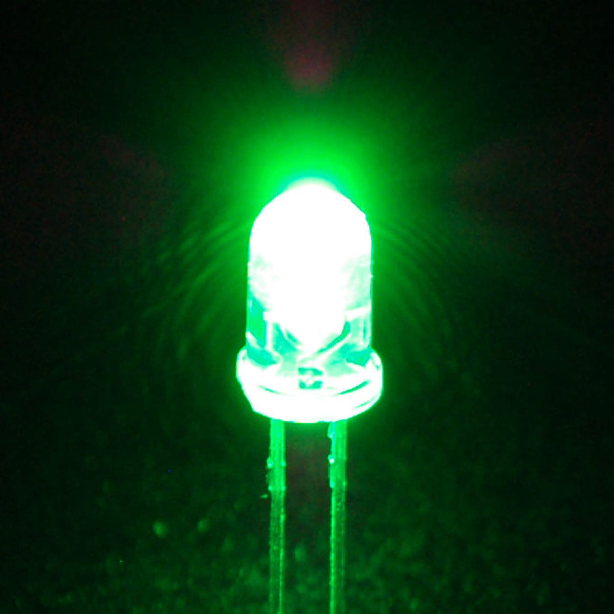 Super Bright Green 5mm LED (25 pack) by Adafruit - The Pi Hut