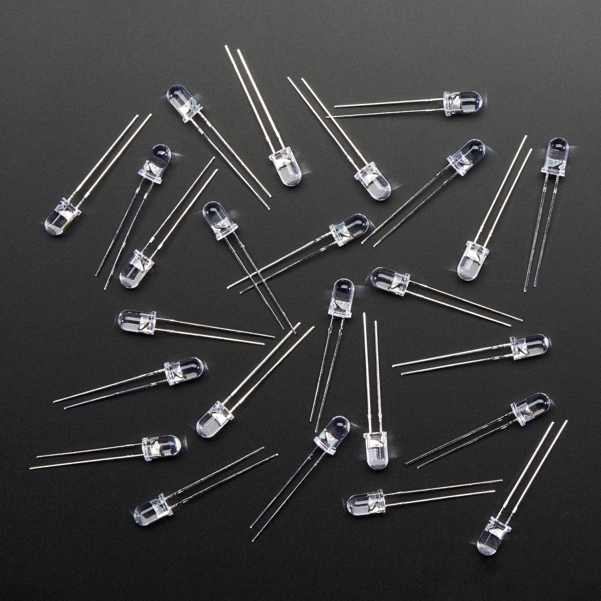 Super Bright Yellow 5mm LED (25 pack) by Adafruit - The Pi Hut
