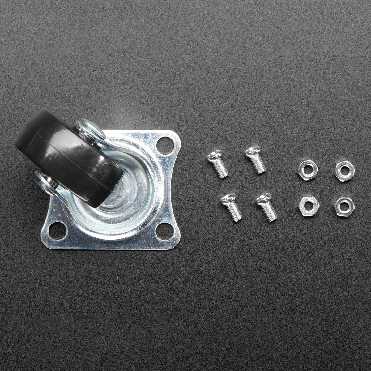Supporting Swivel Caster Wheel - 1.3" Diameter by Adafruit - The Pi Hut