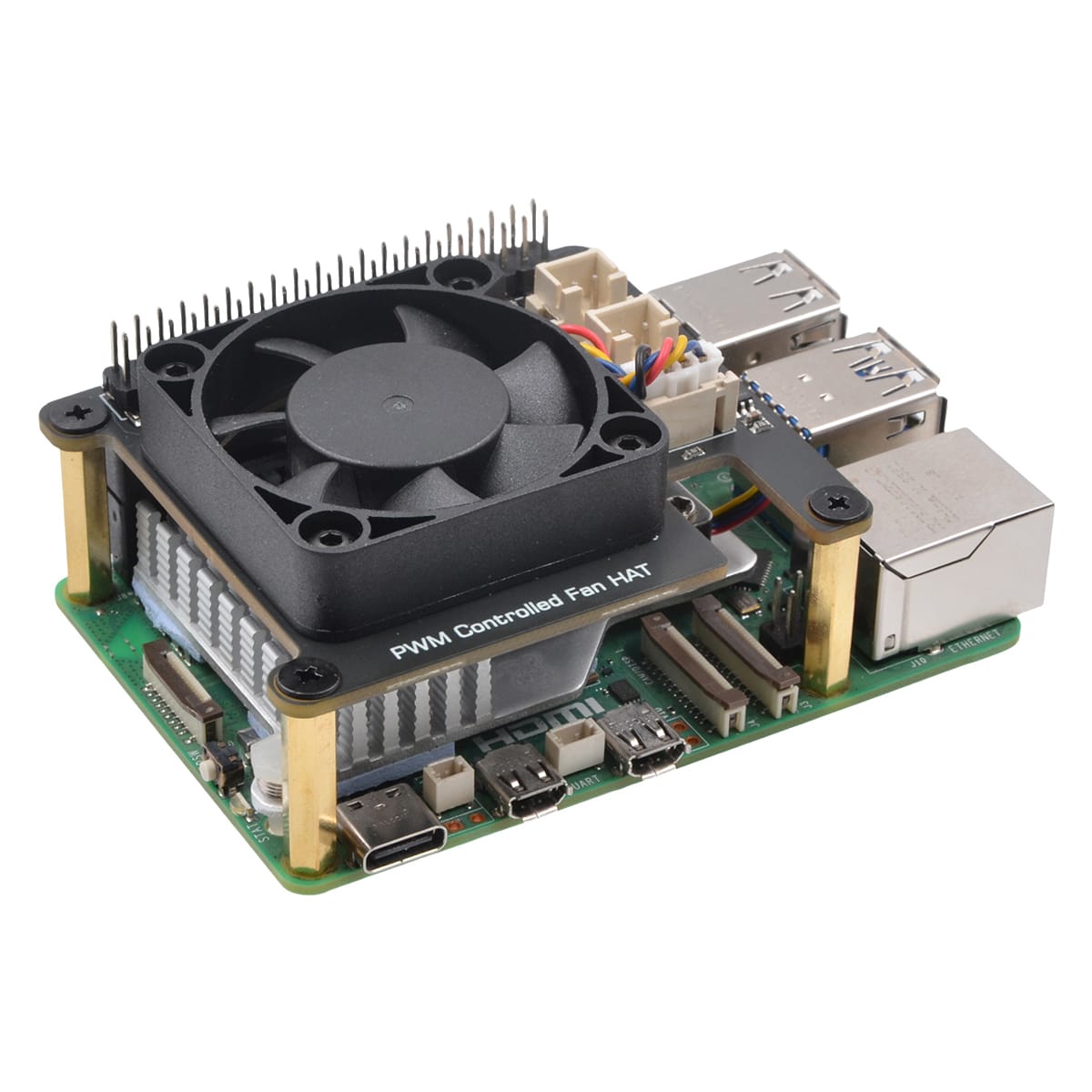SupTronics X-FAN40 PWM Fan HAT by SupTronics - The Pi Hut