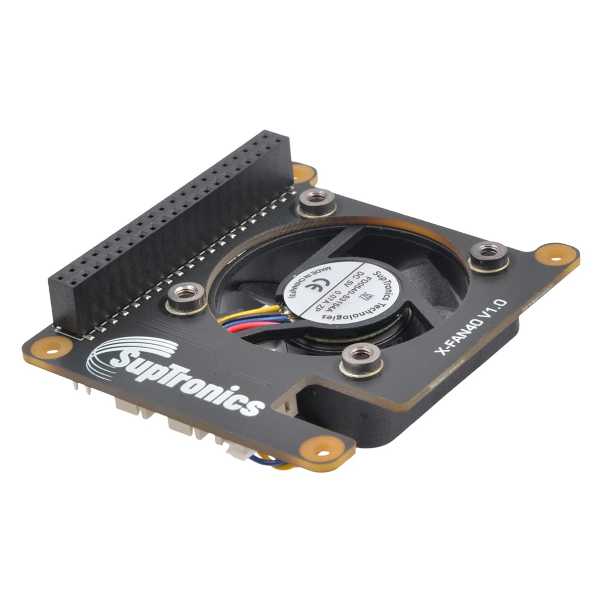 SupTronics X-FAN40 PWM Fan HAT by SupTronics - The Pi Hut