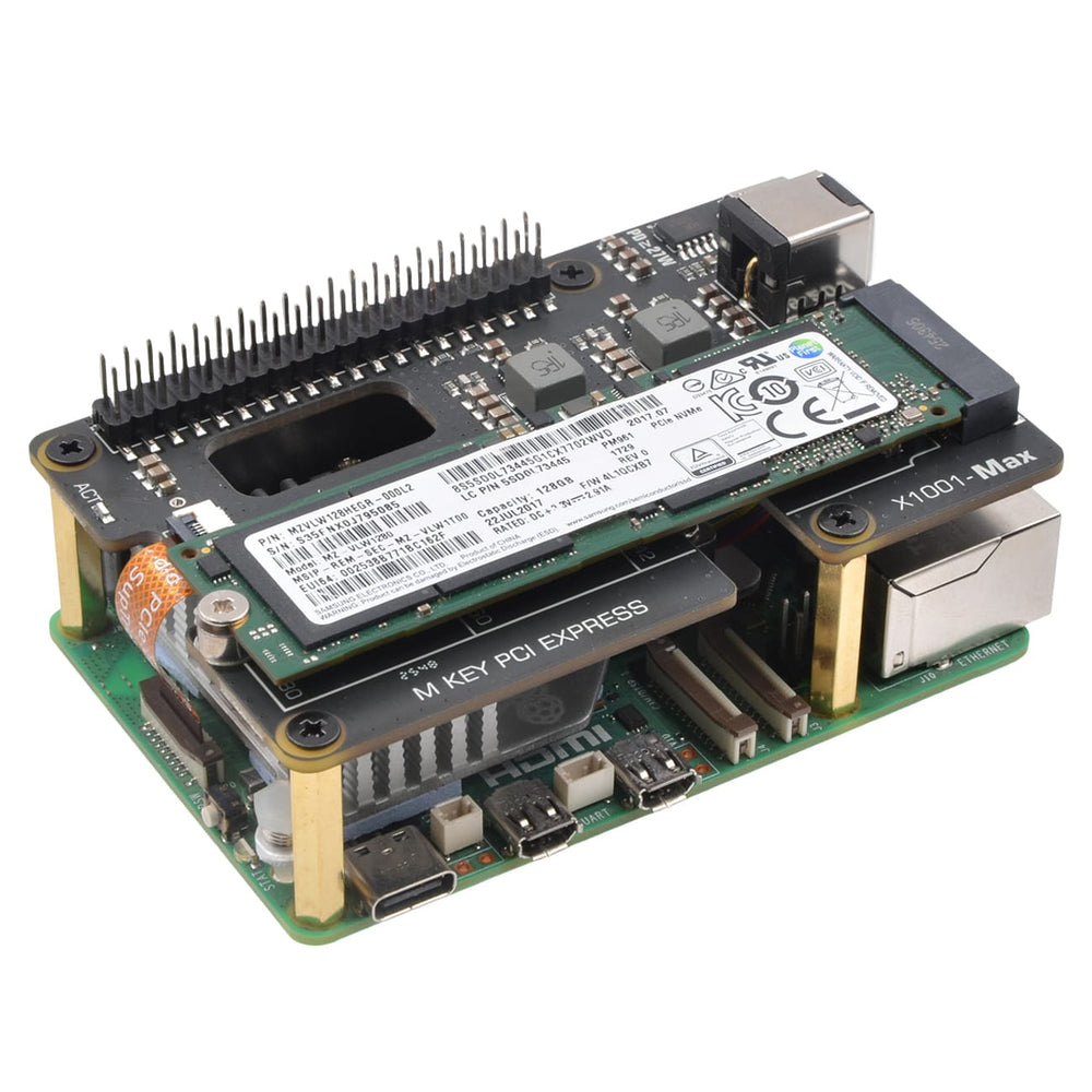 SupTronics X1001-MAX High-Power NVMe Add-on for Raspberry Pi 5 by SupTronics - The Pi Hut