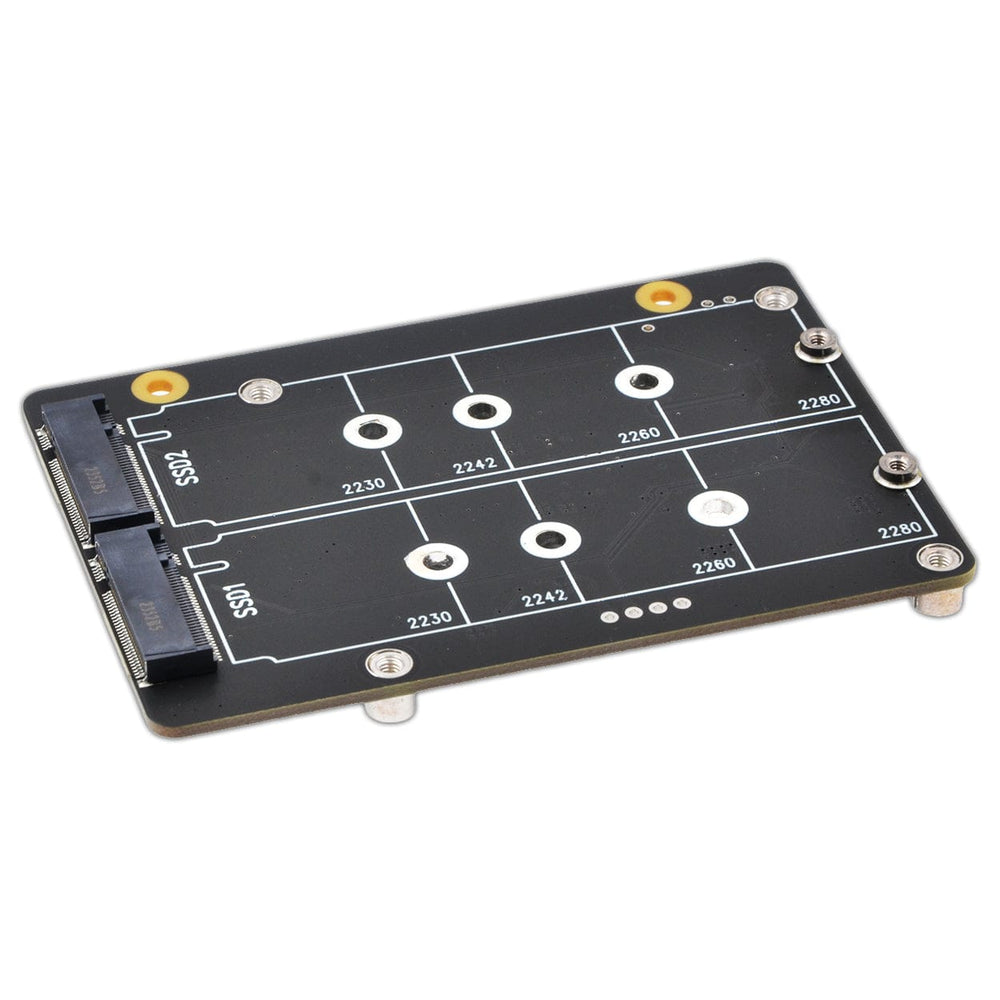 SupTronics X1005 Bottom-Mount Dual-NVMe Add-on for Raspberry Pi 5 by SupTronics - The Pi Hut