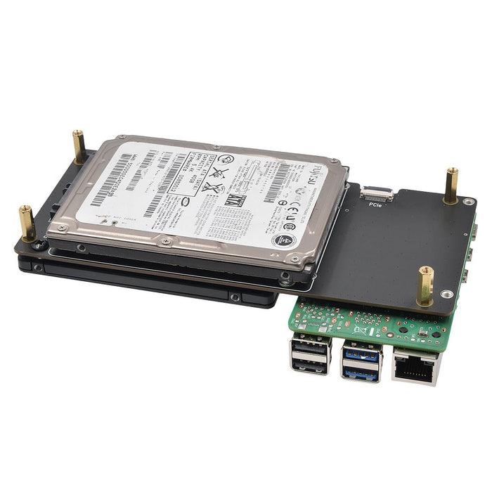 Dual Sata Fpga Module SupTronics X1007 Dual SATA Expansion for Raspberry Pi 5 - The Pi Hut