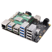 SupTronics X1013 10-Port USB Hub Add-on for Raspberry Pi 5 by SupTronics - The Pi Hut