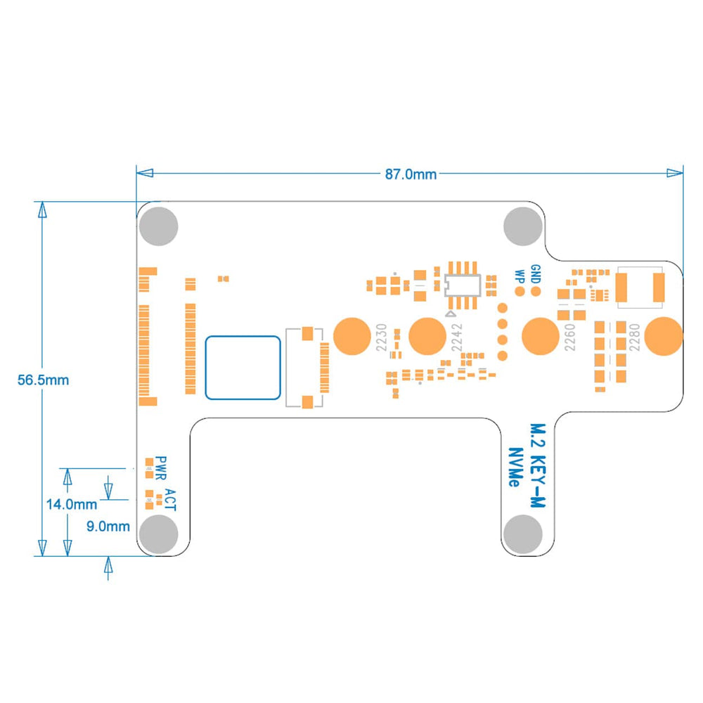 SupTronics X1015 NVMe Add-on for Raspberry Pi 5 by SupTronics - The Pi Hut