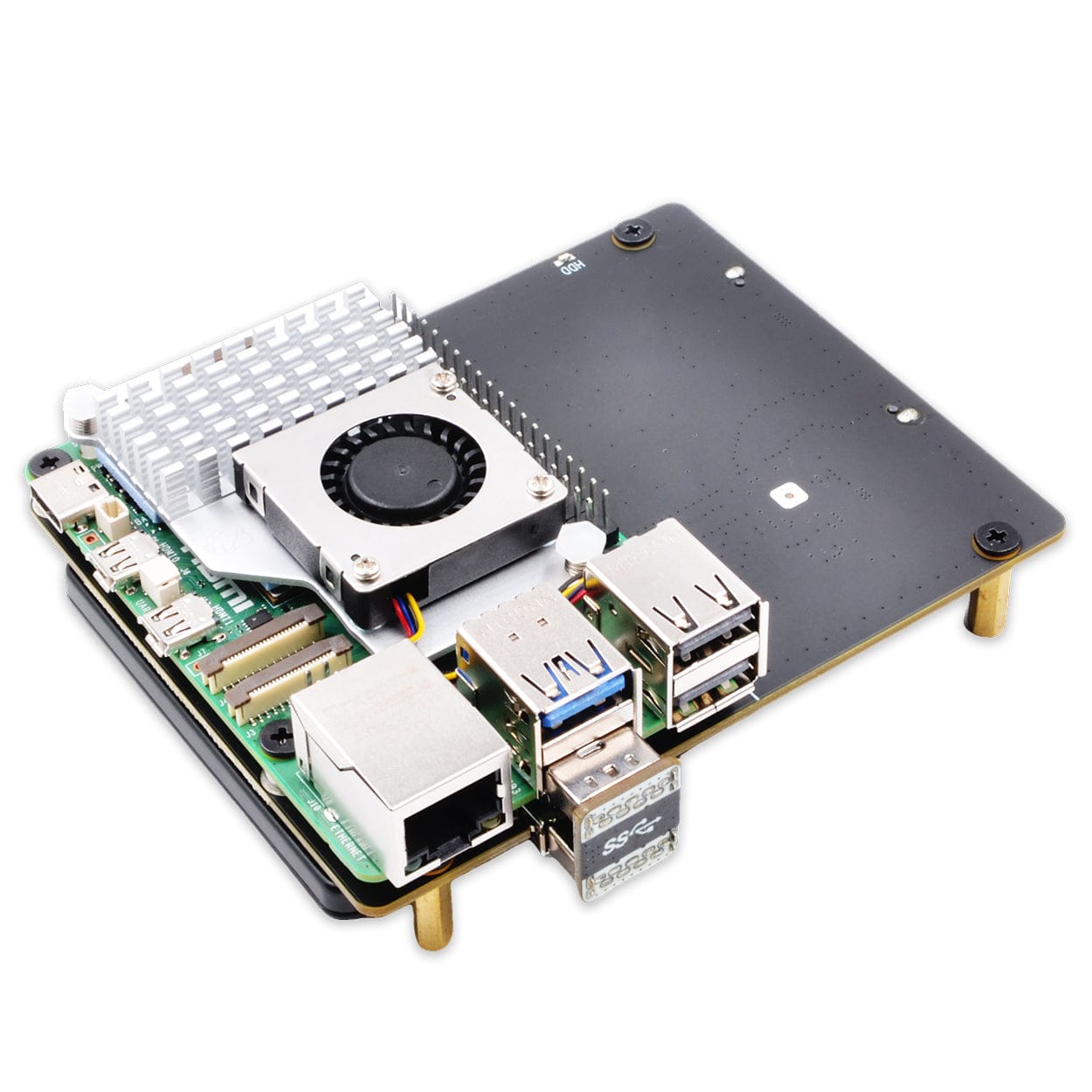 SupTronics X1100 USB to SATA 2.5" Add-on for Raspberry Pi 5 by SupTronics - The Pi Hut
