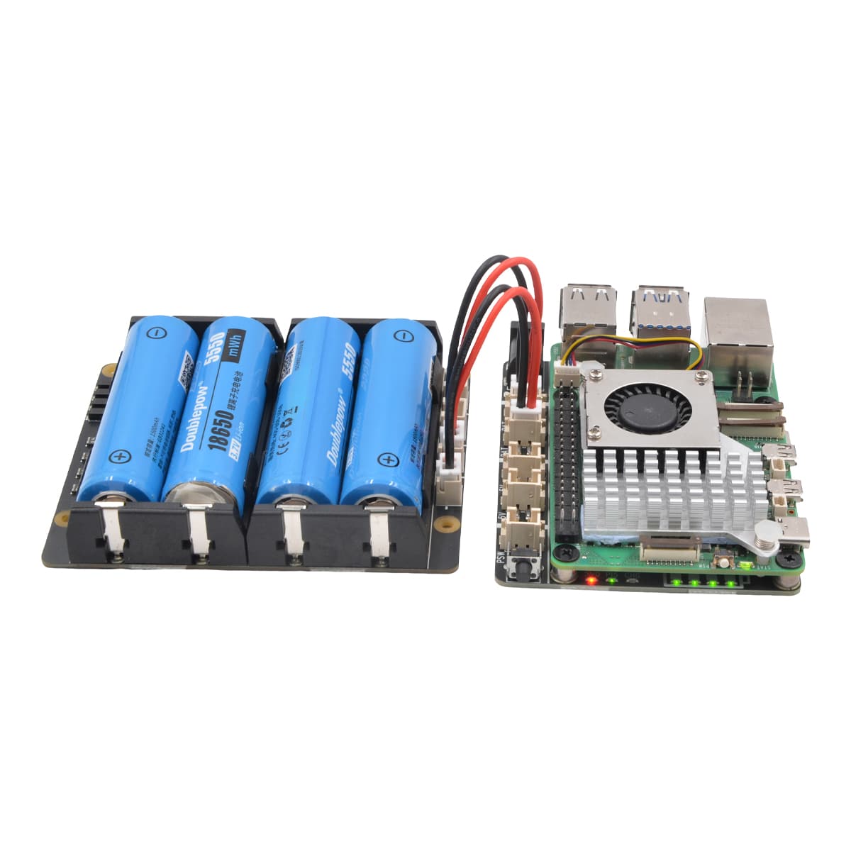 SupTronics X12-A1 4-Cell Battery Holder for X1209/X1203 by SupTronics - The Pi Hut