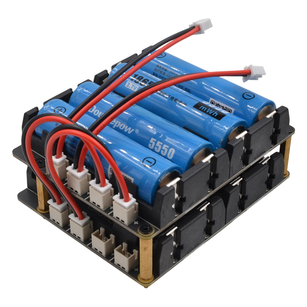SupTronics X12-A1 4-Cell Battery Holder for X1209/X1203 by SupTronics - The Pi Hut