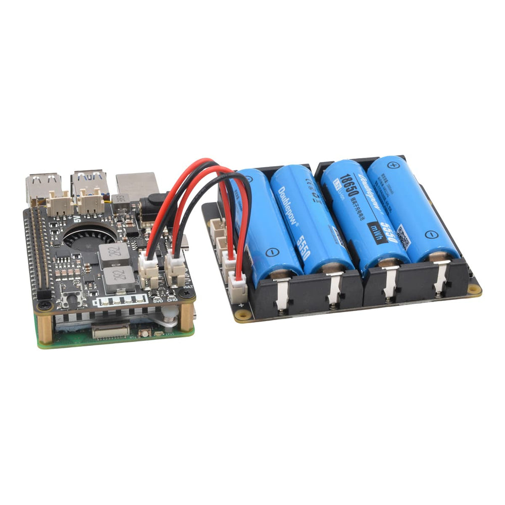 SupTronics X12-A1 4-Cell Battery Holder for X1209/X1203 by SupTronics - The Pi Hut
