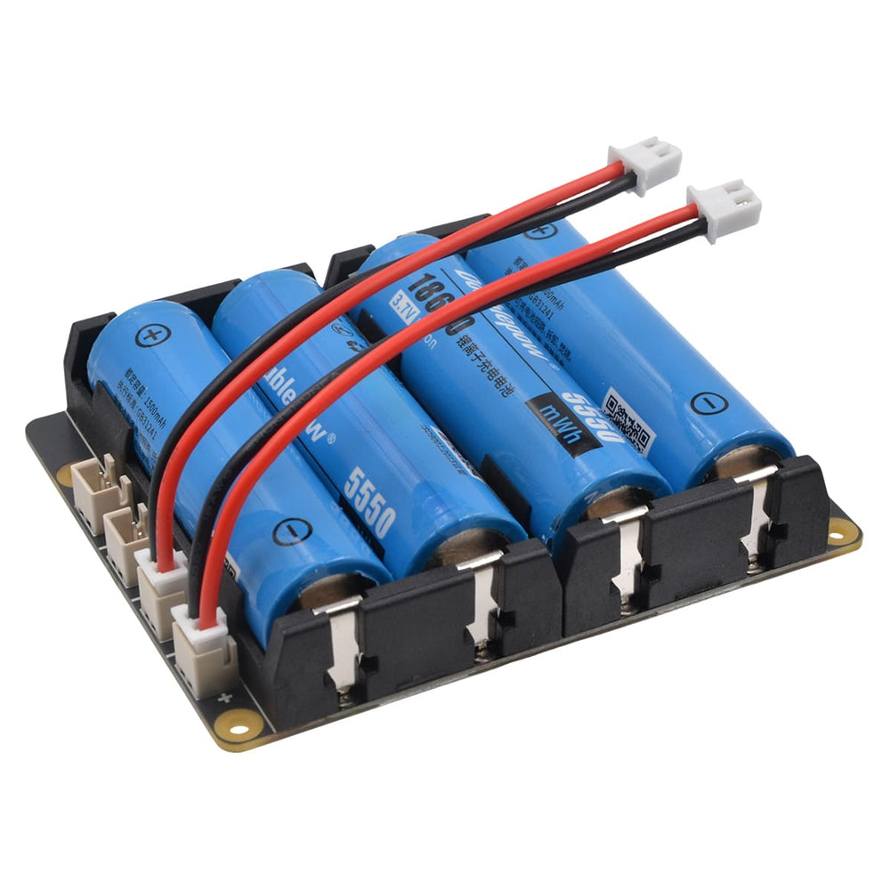 SupTronics X12-A1 4-Cell Battery Holder for X1209/X1203 by SupTronics - The Pi Hut