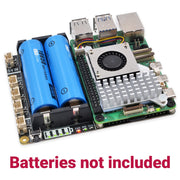 SupTronics X1201 2-Cell 18650 UPS for Raspberry Pi 5 by SupTronics - The Pi Hut