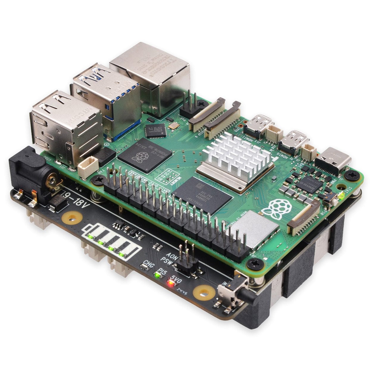 SupTronics X1205 2-Cell 21700 UPS for Raspberry Pi 5 by SupTronics - The Pi Hut
