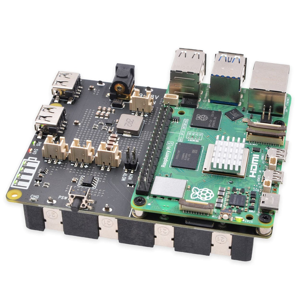 SupTronics X1206 4-Cell 21700 UPS for Raspberry Pi 5 by SupTronics - The Pi Hut